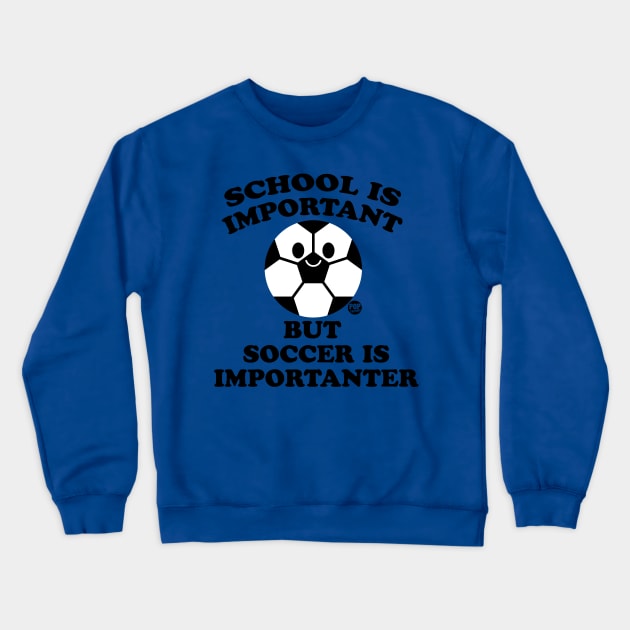 SOCCER Crewneck Sweatshirt by toddgoldmanart